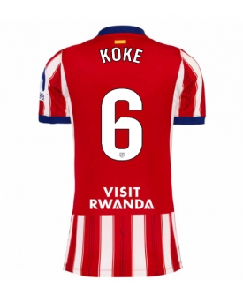Billige Fotballdrakt Atletico Madrid Koke #6 Replika Hjemmedrakt Dame 2026-27 Kortermet Billige Fotballdrakt Atletico Madrid Koke #6 Replika Hjemmedrakt Dame 2026-27 Kortermet